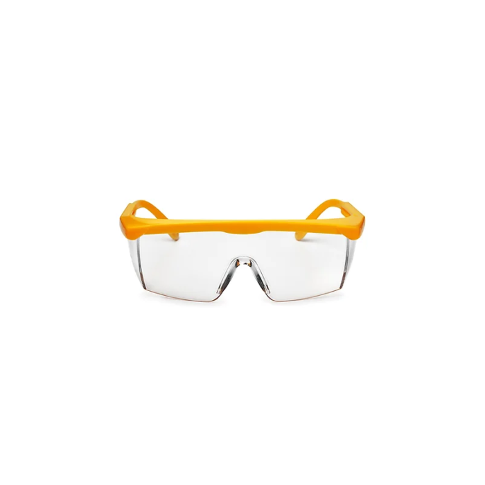 Safety Glasses Clear Lens Yellow Frame