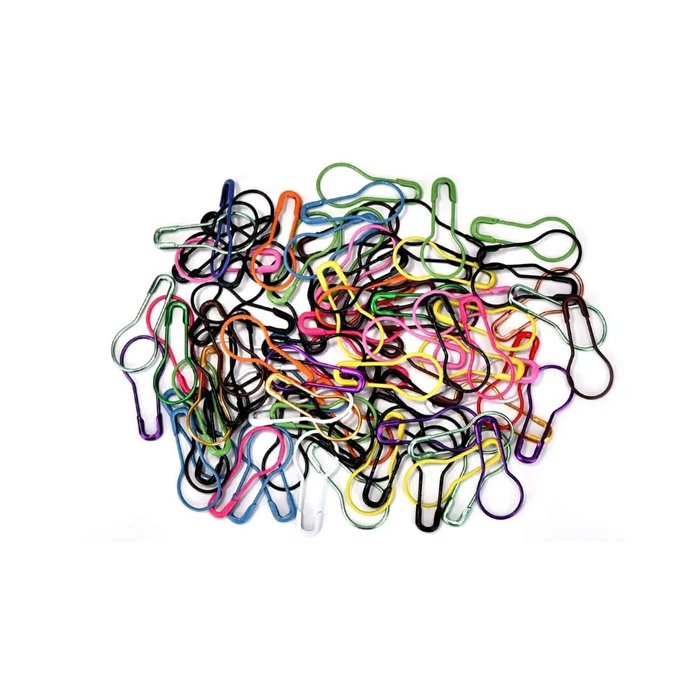 100 Pieces Colorful Metal Knitting Pins